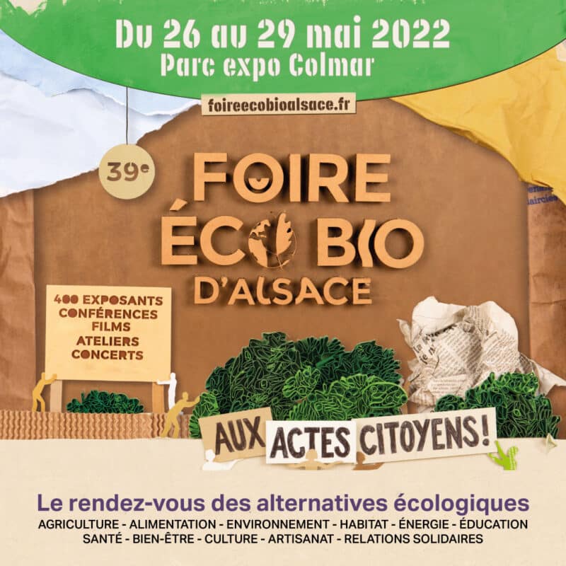 Nous serons à la Foire Eco Bio d’Alsace 2022 - COOLMAN