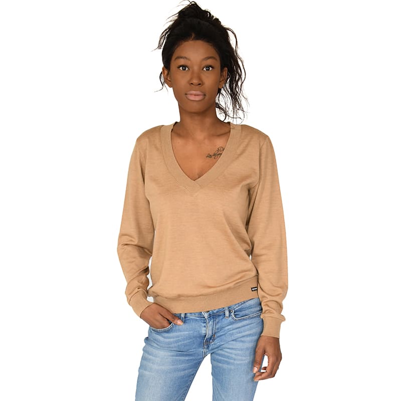 Pull fin laine mérinos femme, COOLMAN®